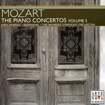 the album cover for W.A. Mozart - Piano Concertos 5
