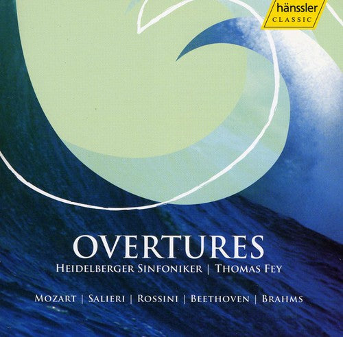 the album cover for Thomas Fey - Overtures