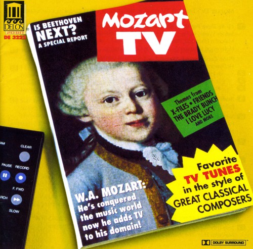 the album cover for Grant Gershon - Mozart T.V. / Various