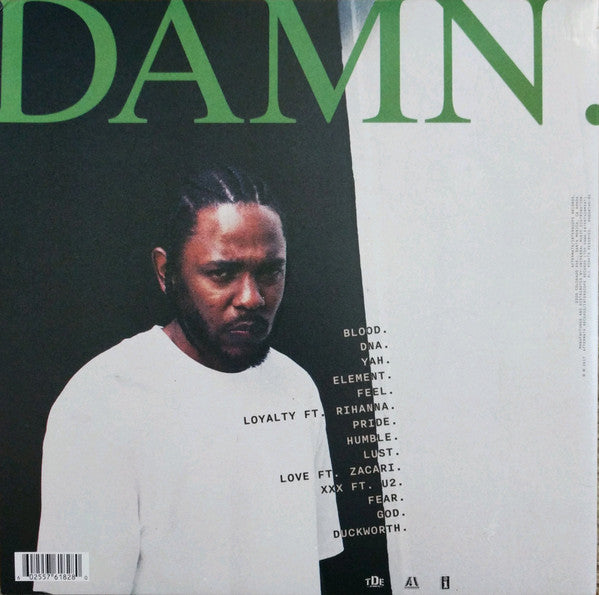 Kendrick Lamar : Damn. (2xLP, Album, Ltd, Red)