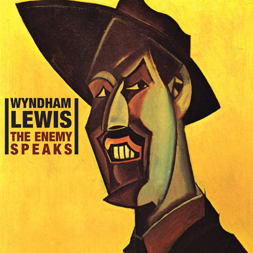 the album cover for Wyndham Lewis - The Enemy Speaks