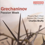 the album cover for Charles Bruffy - Passion Week
