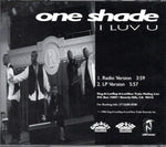 One Shade : I Luv U (CD, Single)