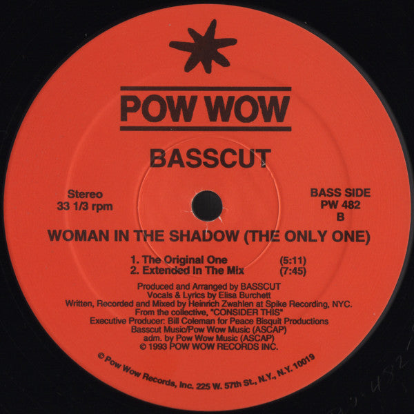 Basscut : Woman In The Shadow (The Only One) (12")