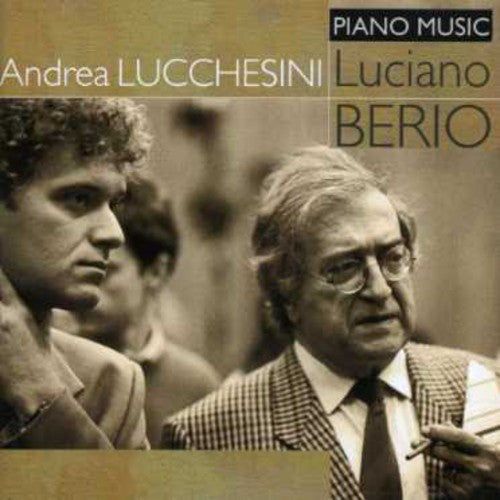 the album cover for Andrea Lucchesini - Piano Music