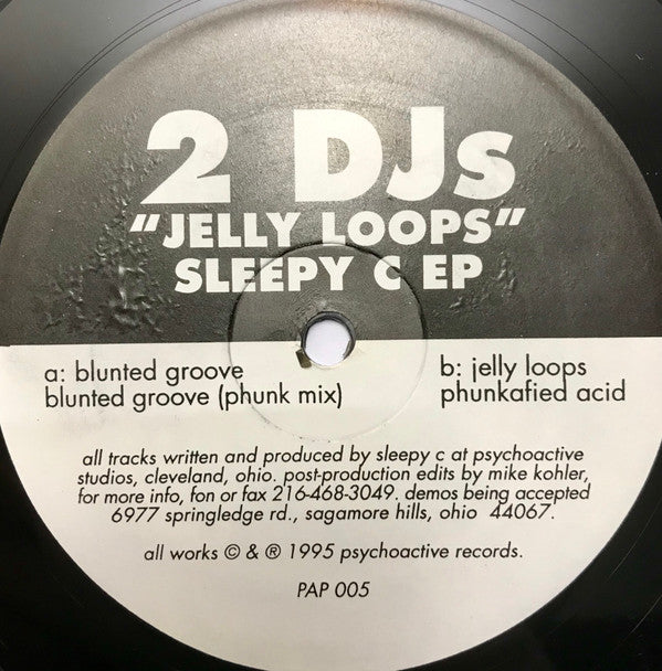 2 DJs* & Sleepy C : Jelly Loops EP (12", EP)