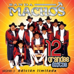 the album cover for Banda Machos - 12 Grandes Exitos 2