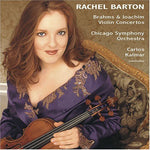 the album cover for Rachel Barton Pine - Plays Brahms & Joachim