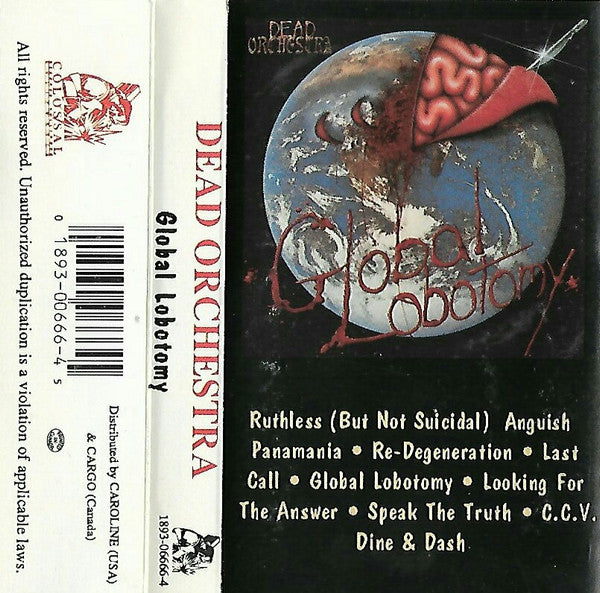 Dead Orchestra : Global Lobotomy (Cass, Album)