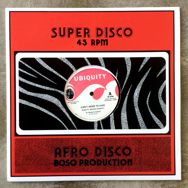 Bosq : Can't Seem To Hide (12")