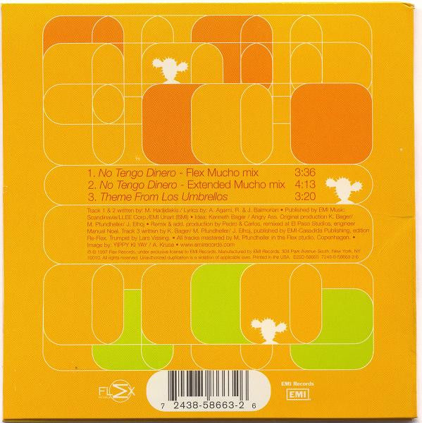 Los Umbrellos : No Tengo Dinero (CD, Single)