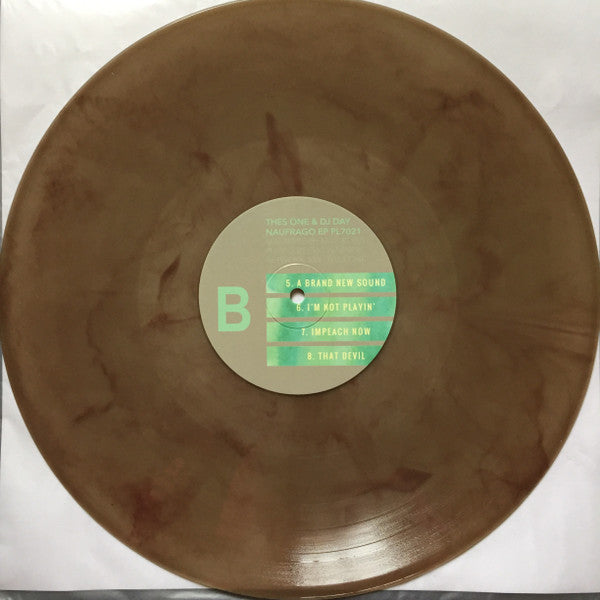 Thes One & DJ Day : Náufrago (12", EP, Ltd, Tra)