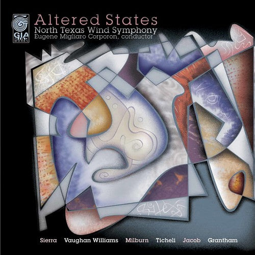 the album cover for Eugene Migliaro - Altered States