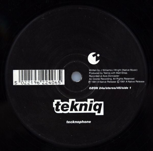 Tekniq : Tecknophone (12")
