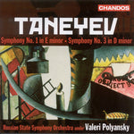 the album cover for Valery Polyansky - Symphony 1 & 3