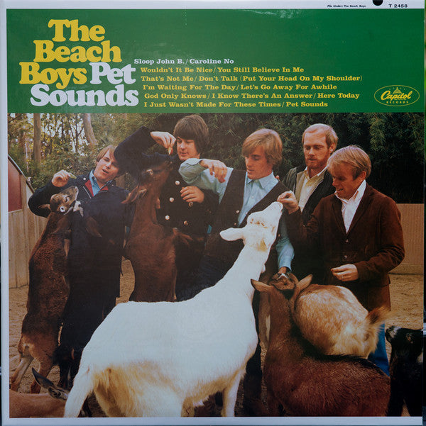 The Beach Boys : Pet Sounds (2x12", Album, Mono, RE, RM, 200)