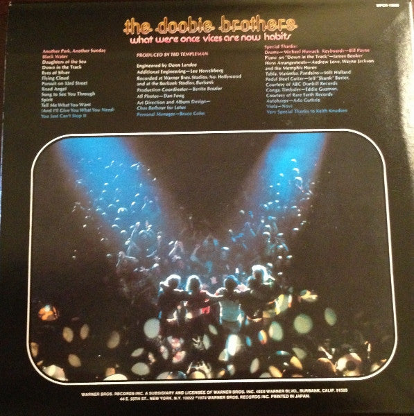 The Doobie Brothers : What Were Once Vices Are Now Habits (CD, Album, Ltd, RE, RM, Pap)