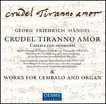 the album cover for G.F. Handel - Crudel Tiranno Amor