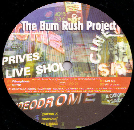 The Bum Rush Project : Vibrophone (12")