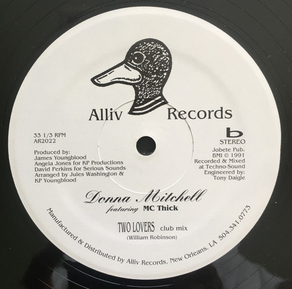 Donna Mitchell : Two Lovers (12", Single)
