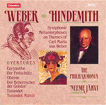 the album cover for Neeme Järvi - Symphonic Metamorphosis