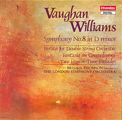 the album cover for Bryden Thomson - Symphony 8 / Fantasia