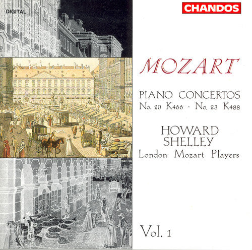 the album cover for Howard Shelley - Piano Concerto 20
