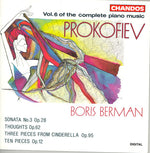 the album cover for BORIS BERMAN - Piano Music 6