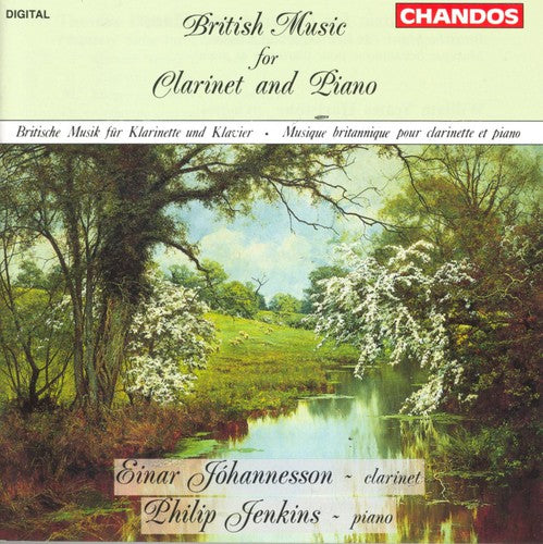 the album cover for British Music For Clarinet & P - British Music for Clarinet