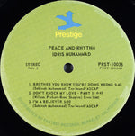 Idris Muhammad : Peace And Rhythm (LP, Album, Roc)