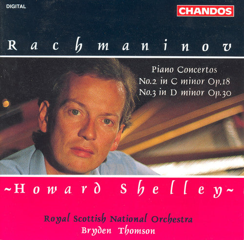 the album cover for Howard Shelley - Piano Concertos 2 & 3