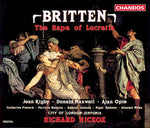 the album cover for Richard Hickox - Rape of Lucretia