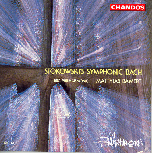the album cover for Matthias Bamert - Stokowski's Symphonic Bach