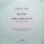 Depeche Mode : See You (12", Maxi, RE, Red)