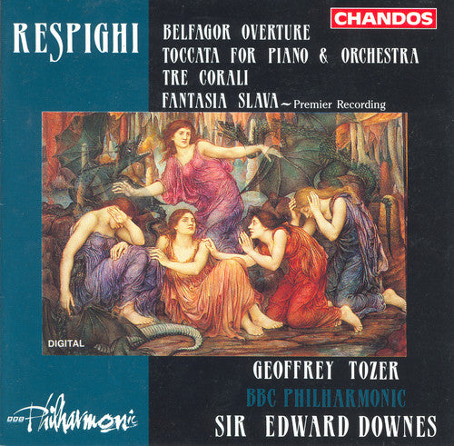the album cover for A. RAWSTHORNE - Belfagor Overture / Toccata for Piano