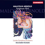 the album cover for Richard Hickox - Symphony 5 & 6