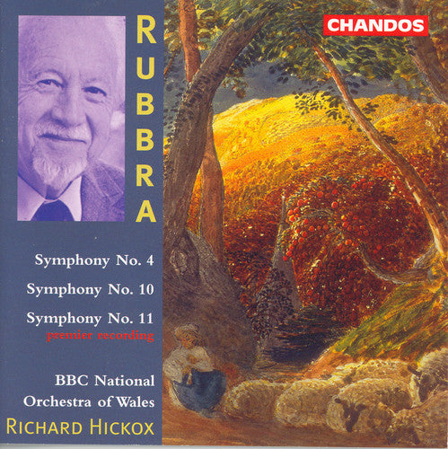 the album cover for Richard Hickox - Symphony 4 10 & 11