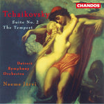 the album cover for Neeme Järvi - Suite 2 / Tempest