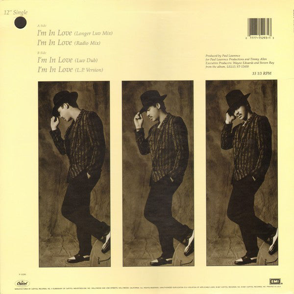 Lillo Thomas : I'm In Love (12", Single)