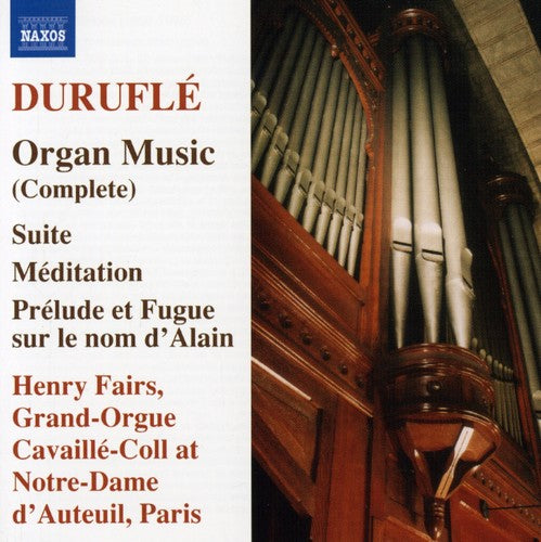 the album cover for Henry Fairs - Complete Organ Music