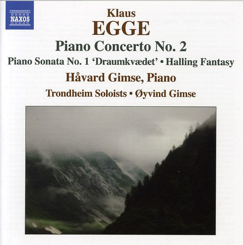 the album cover for K. EGGE - Piano Concerto 2