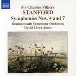the album cover for David Lloyd-Jones - Symphonies 4 & 7