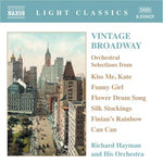 the album cover for Richard Hayman & His Orchestra - Vintage Broadway