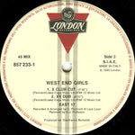 East 17 : West End Girls (12", Single)
