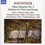the album cover for Nancy Ambrose King - Oboe Quartet 3 / Quintets for Oboe and Strings