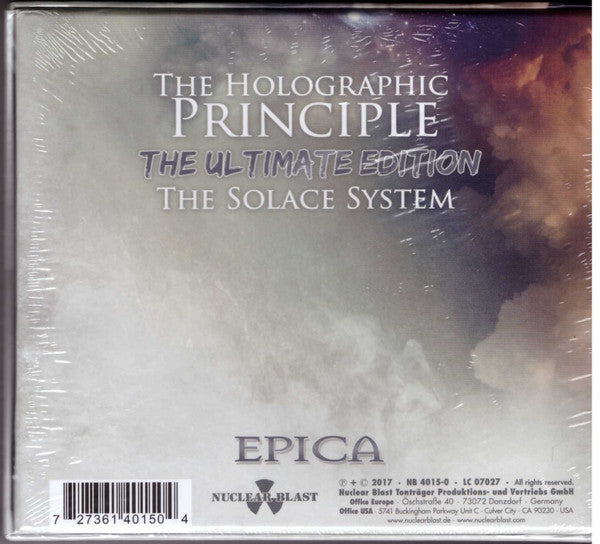 Epica (2) : The Holographic Principle (The Ultimate Edition) (Box, Ltd + CD, Album + CD + Ltd, Dig + CD, EP, Dig)