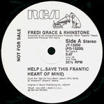 Fredi Grace & Rhinstone* : Help (...Save This Frantic Heart Of Mine) (12", Promo)