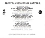 Various : Elektra Summertime Sampler (CD, Promo, Smplr)