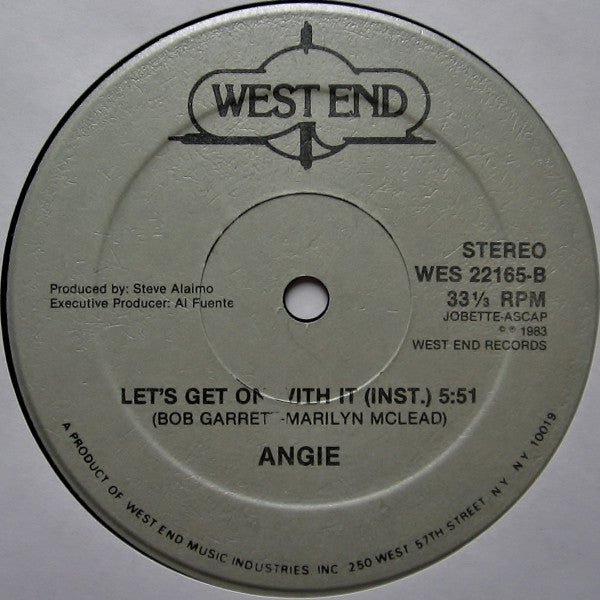 Angie (8) : Let's Get On With It (12")