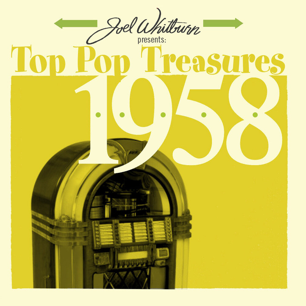 the album cover for Joel Whitburn Presents Top Pop Treasure - Joel Whitburn Presents: Top Pop Treasures 1958
